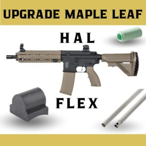 M4 SPECNA ARMS SA-F06 FLEX HAL ETU UPGRADE MAPLE LEAF NEGRA/TAN