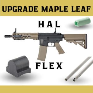 M4 SPECNA ARMS SA-F08 FLEX HAL ETU UPGRADE MAPLE LEAF NEGRA/TAN