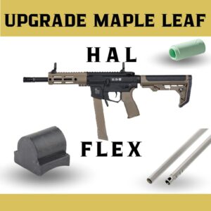 M4 SPECNA ARMS SA-FX01 FLEX HAL ETU UPGRADE MAPLE LEAF 9MM NEGRA/TAN