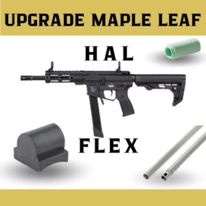 M4 SPECNA ARMS SA-FX01 FLEX HAL ETU UPGRADE MAPLE LEAF 9MM NEGRA