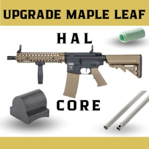 M4 SPECNA ARMS SA-C19 MK18 DD CORE HAL ETU UPGRADE MAPLE LEAF NEGRA/TAN