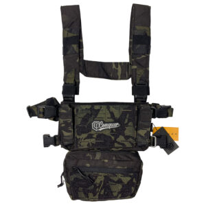 CHALECO CORE CHEST RIG CONQUER MULTICAM BLACK