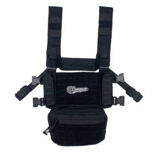 CHALECO CORE CHEST RIG CONQUER NEGRO