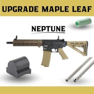 M4 ROSSI NEPTUNE SAS AEG UPGRADE MAPLE LEAF NEGRA/TAN