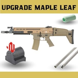 FN SCAR-L CYMA PLATINUM ESHOOTER ETU AEG UPGRADE MAPLE LEAF TAN
