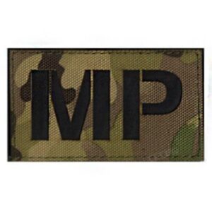 PARCHE TELA POLICIA MILITAR MULTICAM IR