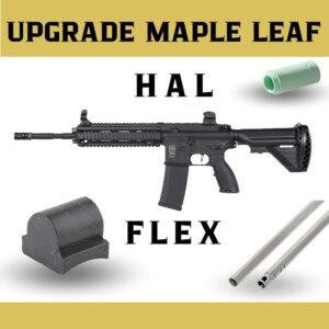 M4 SPECNA ARMS SA-F07 FLEX HAL ETU UPGRADE MAPLE LEAF NEGRA