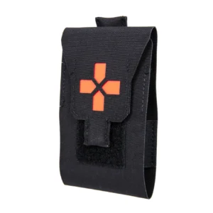 POUCH MÉDICO PEQUEÑO WOSPORT IFAK NEGRO
