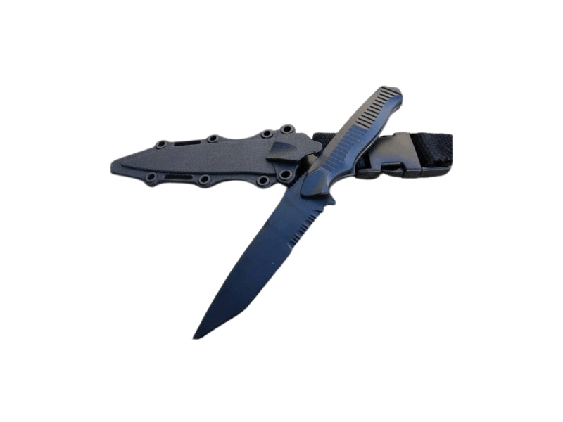 CUCHILLO PVC AIRSOFT BC141 NEGRO