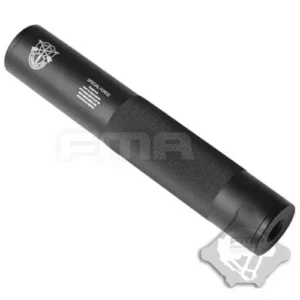 SILENCIADOR LARGO 198MM FMA SPECIAL FORCES NEGRO