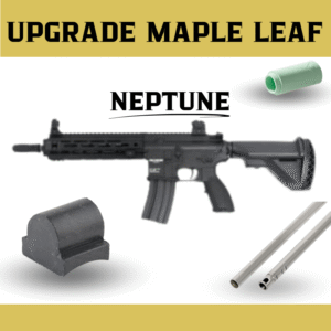 M4 ROSSI NEPTUNE 9" DEVGRU AEG UPGRADE MAPLE LEAF FULL BLACK
