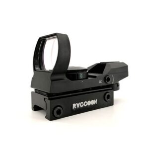 RED DOT ABIERTO SAMURAI RACCOON AKEDO NEGRO