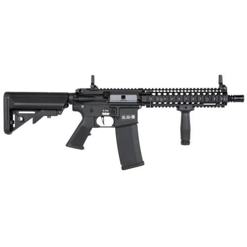 M4 SPECNA ARMS SA-C19 MK18 DD CORE HAL ETU UPGRADE MAPLE LEAF NEGRA - Imagen 2