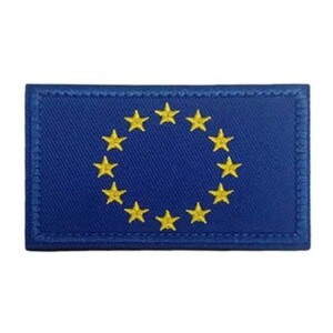 PARCHE TELA BANDERA UE (UNION EUROPEA)