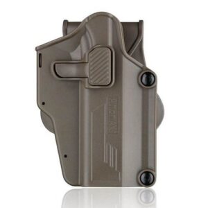 PISTOLERA RIGIDA UNIVERSAL AMOMAX DIESTRO TAN