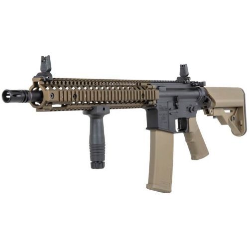 M4 SPECNA ARMS SA-P26 MK18 DD PRIME ASTER II ETU NEGRA/TAN - Imagen 3