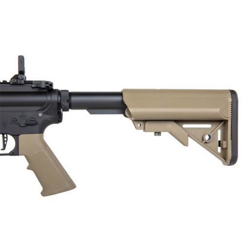 M4 SPECNA ARMS SA-P26 MK18 DD PRIME ASTER II ETU NEGRA/TAN - Imagen 5