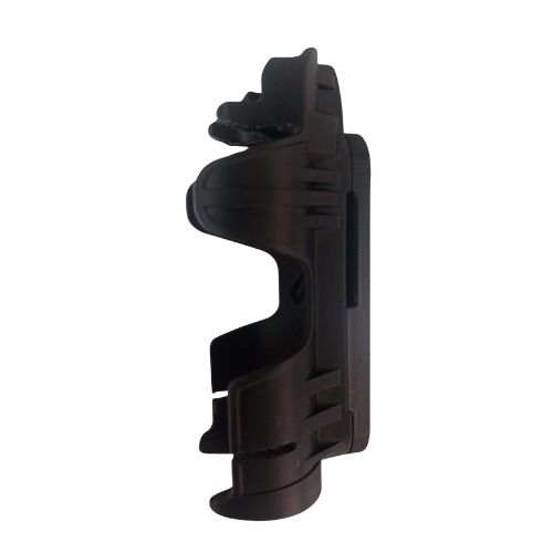 Soporte porta granada Kamikaze XS negro con seguro moldeado para sistema MOLLE airsoft