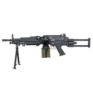 M-249 SPECNA ARMS SA-F249 FLEX AEG GATE X-ASR NEGRA