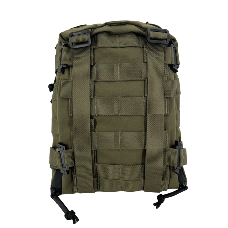 Mochila táctica MOLLE Conquer Backpack ranger green para airsoft - Imagen 2