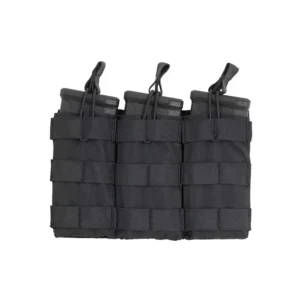 FRONT PANEL TRIPLE M4 OPEN TOP MOLLE NEGRO 8FIELDS