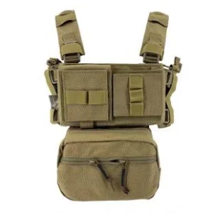CHALECO MINI CHEST RIG CONQUER TAN