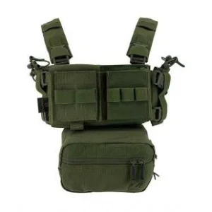 CHALECO MINI CHEST RIG CONQUER VERDE OD