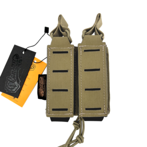 POUCH CARGADOR PISTOLA DOBLE CONQUER OPEN TOP TAN