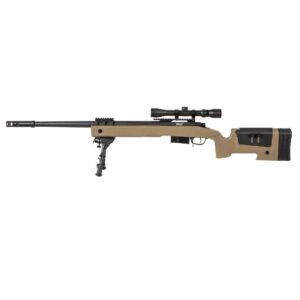 FRANCOTIRADOR SPECNA ARMS SA-S03 CORE CON VISOR Y BIPODE TAN