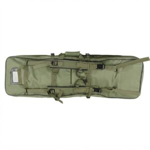 Funda Táctica Acolchada 100 cm para Airsoft, Fusil y Caza – Ampliable con Bolsillos