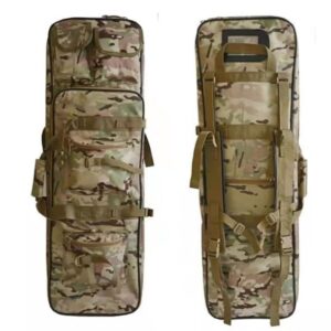 Funda Táctica Acolchada 100 cm para Airsoft, Fusil y Caza – Ampliable con Bolsillos