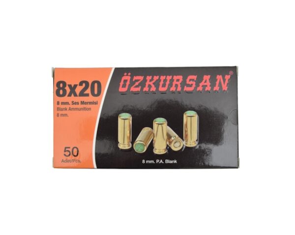 BALAS FOGUEO OZKURSAN 8MM 50PCS DORADA – AirsoftManiacs