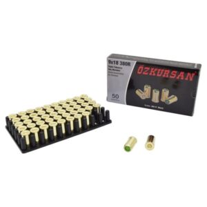 Balas de Fogueo 380 R Özkursan Caja de 50 Unidades
