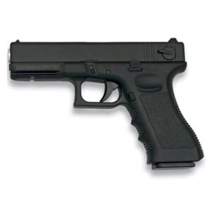 Pistola Golden Eagle Tipo Glock Airsoft Muelle 6mm Negra, Corredera Metálica