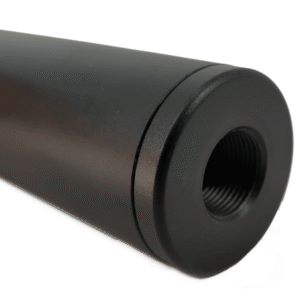 SILENCIADOR CORTO 110MM FROG COMBAT ZONE NEGRO